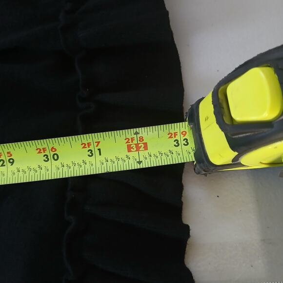 Vintage Y2K Ruffle Waterfall Cardigan Duster Size SM Boho Romantic Feminine - Picture 8 of 9